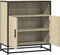 vidaXL - Dressoir - 68x35x76 - cm - bewerkt - hout - sonoma - eikenkleurig