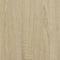 vidaXL - Dressoir - 68x35x76 - cm - bewerkt - hout - sonoma - eikenkleurig