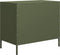 vidaXL - Dressoir - 68x39x58,5 - cm - koudgewalst - staal - olijfgroen