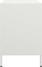 vidaXL - Dressoir - 68x39x58,5 - cm - koudgewalst - staal - wit