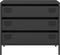 vidaXL - Dressoir - 68x39x58,5 - cm - koudgewalst - staal - zwart