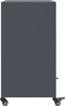 vidaXL - Dressoir - 68x39x72 - cm - staal - antracietkleurig