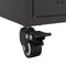 vidaXL - Dressoir - 68x39x72 - cm - staal - zwart