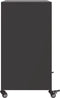 vidaXL - Dressoir - 68x39x72 - cm - staal - zwart