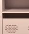 vidaXL - Dressoir - 68x39x73,5 - cm - koudgewalst - staal - roze