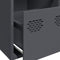 vidaXL - Dressoir - 68x39x73,5 - cm - koudgewalst - staal - antracietkleurig