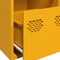 vidaXL - Dressoir - 68x39x73,5 - cm - koudgewalst - staal - mosterdgeel