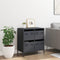 vidaXL - Dressoir - 68x39x73,5 - cm - koudgewalst - staal - antracietkleurig