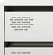 vidaXL - Dressoir - 68x39x73,5 - cm - koudgewalst - staal - wit