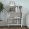 vidaXL - Dressoir - 69,5x32,5x90 - cm - bewerkt - hout - betongrijs
