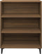 vidaXL - Dressoir - 69,5x32,5x90 - cm - bewerkt - hout - bruin - eikenkleur