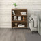 vidaXL - Dressoir - 69,5x32,5x90 - cm - bewerkt - hout - bruin - eikenkleur