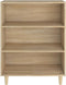 vidaXL - Dressoir - 69,5x32,5x90 - cm - bewerkt - hout - sonoma - eikenkleurig