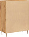 vidaXL - Dressoir - 69,5x34x90 - cm - bewerkt - hout - artisanaal - eikenkleur