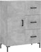 vidaXL - Dressoir - 69,5x34x90 - cm - bewerkt - hout - betongrijs