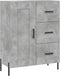 vidaXL - Dressoir - 69,5x34x90 - cm - bewerkt - hout - betongrijs