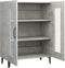 vidaXL - Dressoir - 69,5x34x90 - cm - bewerkt - hout - betongrijs