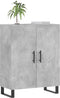 vidaXL - Dressoir - 69,5x34x90 - cm - bewerkt - hout - betongrijs