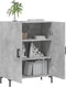 vidaXL - Dressoir - 69,5x34x90 - cm - bewerkt - hout - betongrijs