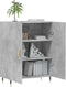 vidaXL - Dressoir - 69,5x34x90 - cm - bewerkt - hout - betongrijs