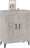vidaXL - Dressoir - 69,5x34x90 - cm - bewerkt - hout - betongrijs