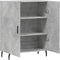 vidaXL - Dressoir - 69,5x34x90 - cm - bewerkt - hout - betongrijs