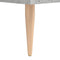 vidaXL - Dressoir - 69,5x34x90 - cm - bewerkt - hout - betongrijs