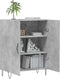 vidaXL - Dressoir - 69,5x34x90 - cm - bewerkt - hout - betongrijs