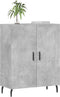 vidaXL - Dressoir - 69,5x34x90 - cm - bewerkt - hout - betongrijs