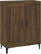 vidaXL - Dressoir - 69,5x34x90 - cm - bewerkt - hout - bruin - eikenkleur