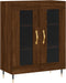 vidaXL - Dressoir - 69,5x34x90 - cm - bewerkt - hout - bruin - eikenkleur