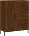 vidaXL - Dressoir - 69,5x34x90 - cm - bewerkt - hout - bruin - eikenkleur