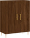 vidaXL - Dressoir - 69,5x34x90 - cm - bewerkt - hout - bruin - eikenkleur