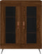 vidaXL - Dressoir - 69,5x34x90 - cm - bewerkt - hout - bruin - eikenkleur