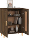 vidaXL - Dressoir - 69,5x34x90 - cm - bewerkt - hout - bruin - eikenkleur