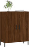 vidaXL - Dressoir - 69,5x34x90 - cm - bewerkt - hout - bruin - eikenkleur