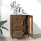 vidaXL - Dressoir - 69,5x34x90 - cm - bewerkt - hout - bruin - eikenkleur