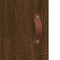 vidaXL - Dressoir - 69,5x34x90 - cm - bewerkt - hout - bruin - eikenkleur