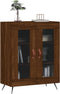vidaXL - Dressoir - 69,5x34x90 - cm - bewerkt - hout - bruin - eikenkleur