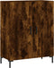 vidaXL - Dressoir - 69,5x34x90 - cm - bewerkt - hout - gerookt - eikenkleurig