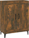 vidaXL - Dressoir - 69,5x34x90 - cm - bewerkt - hout - gerookt - eikenkleurig