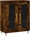 vidaXL - Dressoir - 69,5x34x90 - cm - bewerkt - hout - gerookt - eikenkleurig