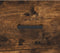 vidaXL - Dressoir - 69,5x34x90 - cm - bewerkt - hout - gerookt - eikenkleurig