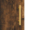 vidaXL - Dressoir - 69,5x34x90 - cm - bewerkt - hout - gerookt - eikenkleurig