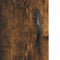 vidaXL - Dressoir - 69,5x34x90 - cm - bewerkt - hout - gerookt - eikenkleurig