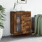 vidaXL - Dressoir - 69,5x34x90 - cm - bewerkt - hout - gerookt - eikenkleurig