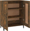 vidaXL - Dressoir - 69,5x34x90 - cm - bewerkt - hout - gerookt - eikenkleurig