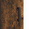 vidaXL - Dressoir - 69,5x34x90 - cm - bewerkt - hout - gerookt - eikenkleurig