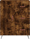 vidaXL - Dressoir - 69,5x34x90 - cm - bewerkt - hout - gerookt - eikenkleurig