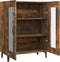 vidaXL - Dressoir - 69,5x34x90 - cm - bewerkt - hout - gerookt - eikenkleurig